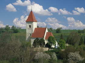 Kostel sv. Jana a Pavla na Krtni. Foto: Mgr. Pavel Dosoudil
