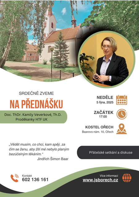 Pozvánka na přednášku Pozvánka na přednášku