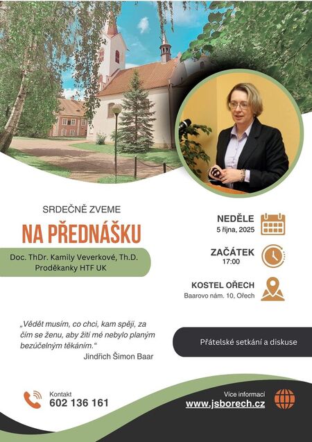 Pozvánka na přednášku 
