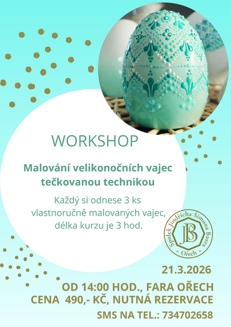 Workshop malování velikonočních vajec